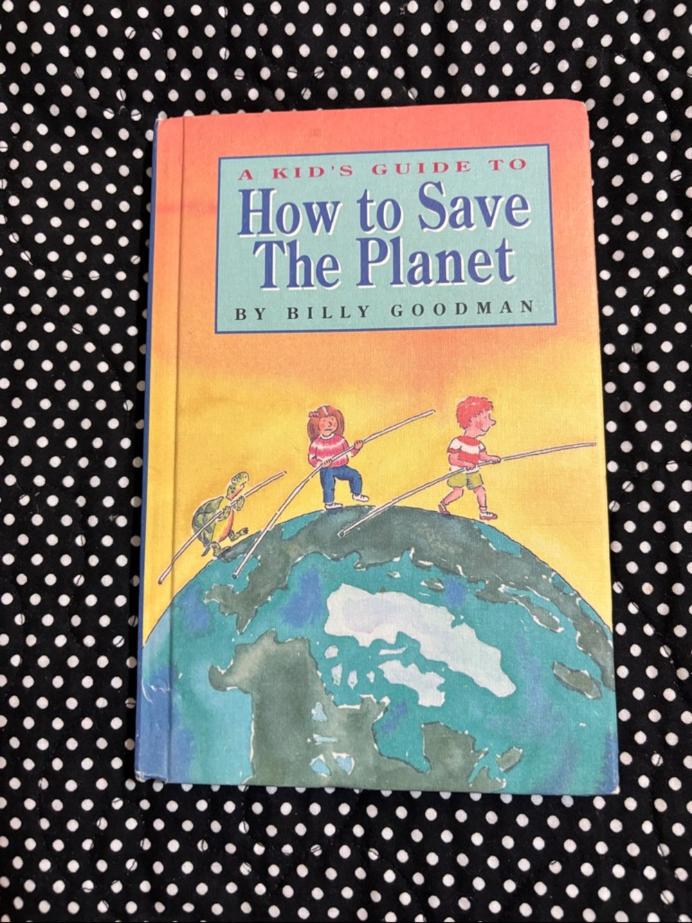 How to Save the Planet - Kids Guide (Yellow/Blue) Vintage excellent collection